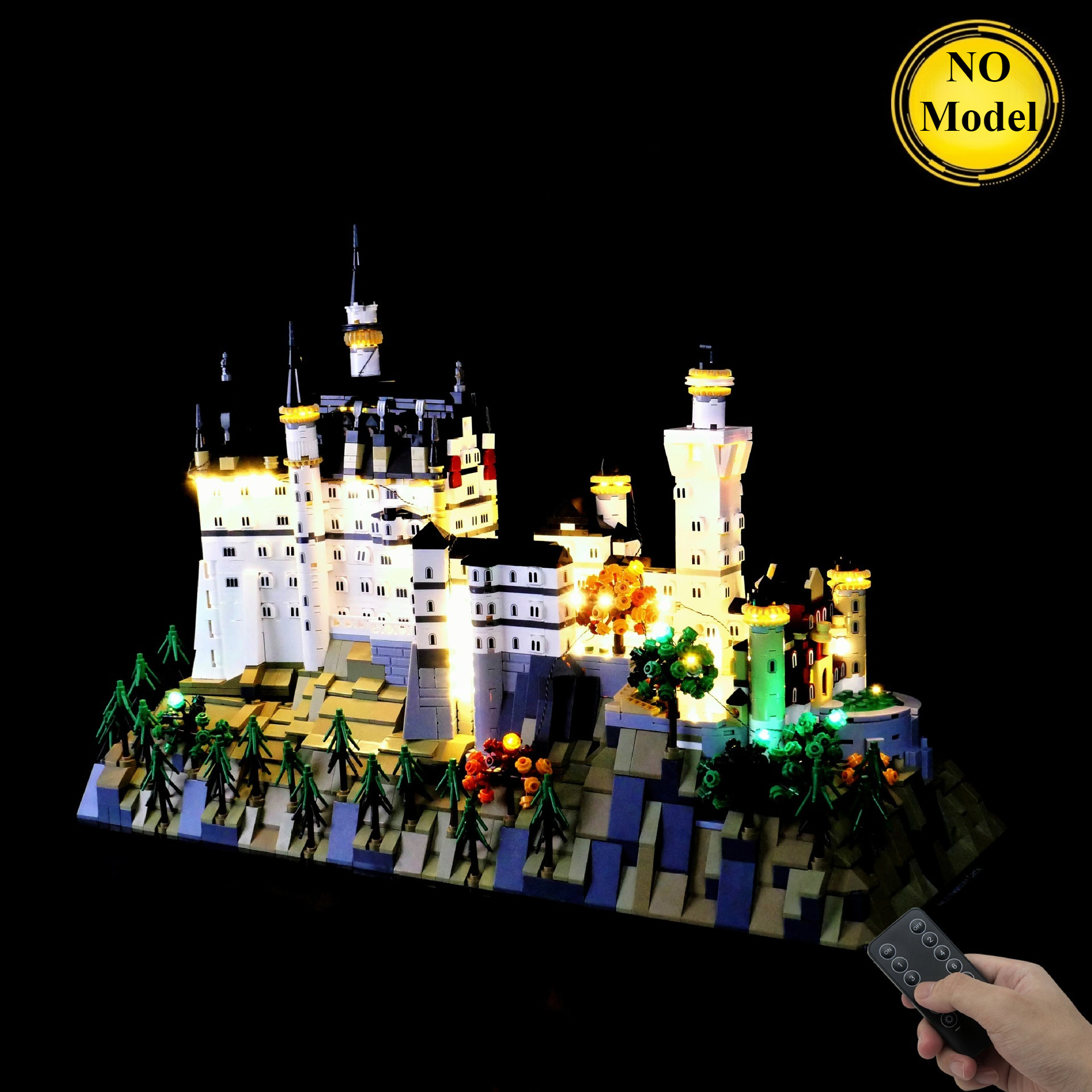 Model Kit Companies - Led Light Kit for LEGO Neuschwanstein