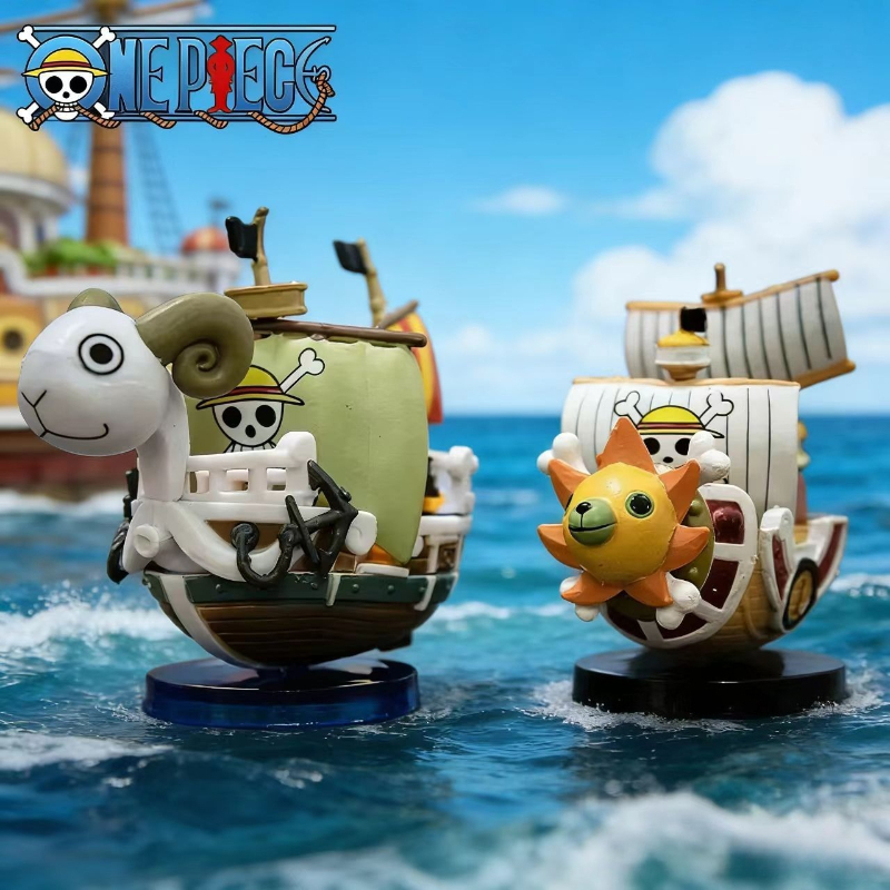 Model Kit Ship - Anime One Piece 7cm Ship Figure