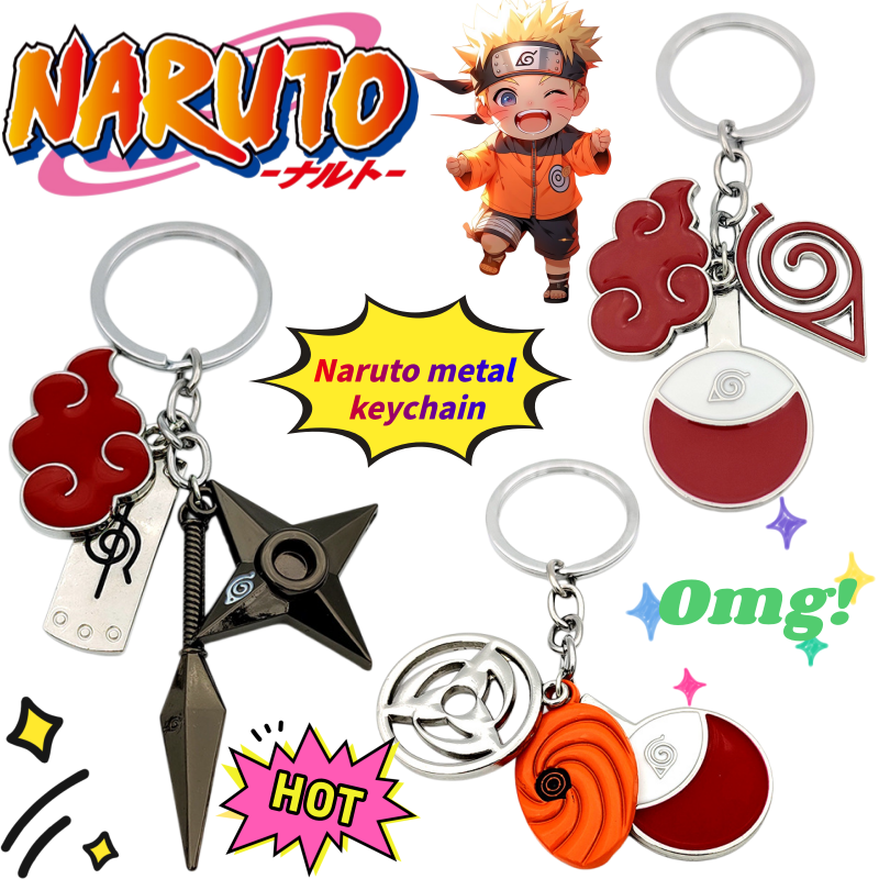 Model Kit Japanese - Naruto Uchiha Sasuke Uzumaki Naruto Keychain