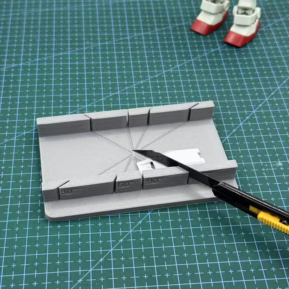 Model Kit Cutter - 30°/45°/60°/90° Angle Cutting Fixer Model Tool