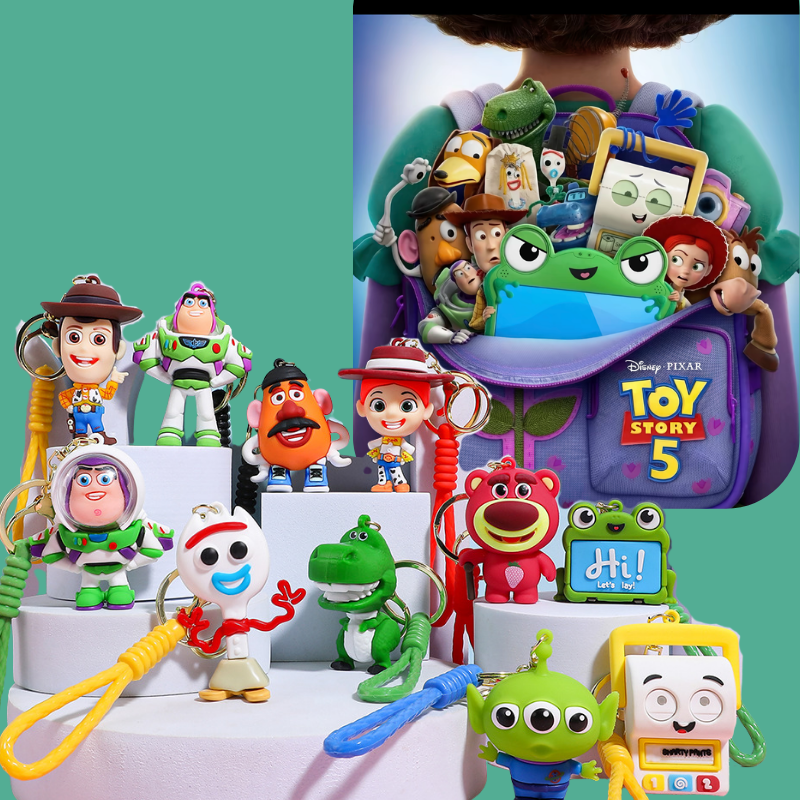 Model Kit Japanese - Hot Disney Toy Story Figure Keyring