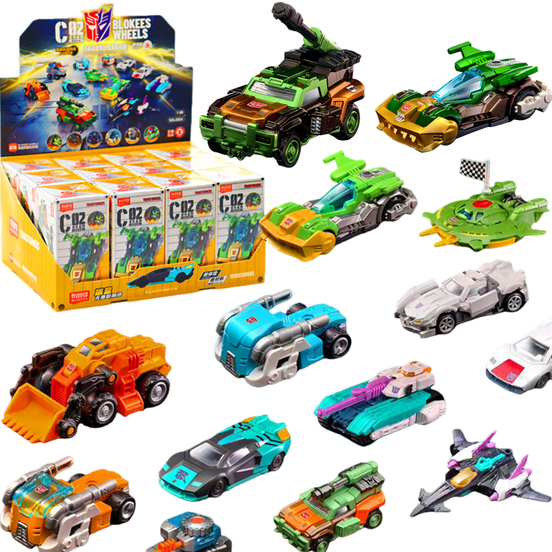 Model Kit Transformers - BLOKEES WHEELS Original V02 V01 Transformers
