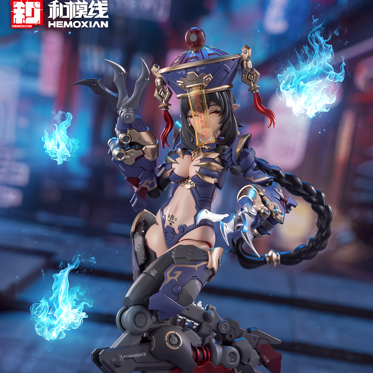 Model Kit Zombie Girl - In Spot 1/12 Hemoxian Medetar Echo