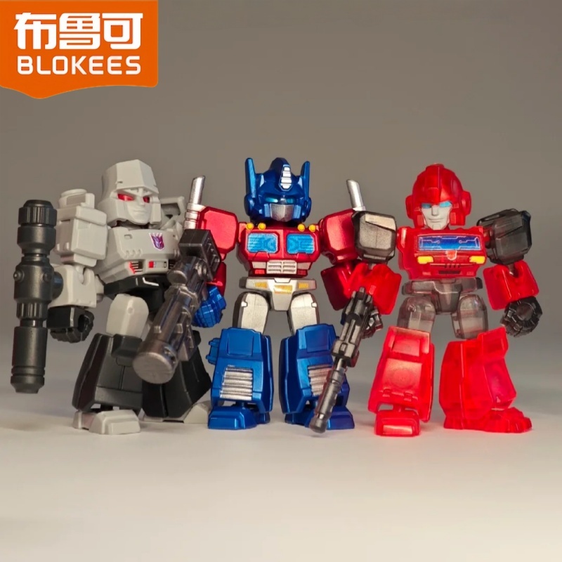 Model Kit Blokees - Blokees Transformers Defender Version Robot Toys