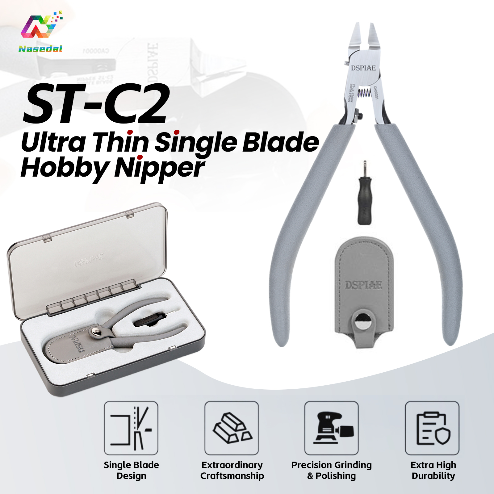 Model Kit Clipper - New DSPIAE ST-C2 Ultra-thin Single Blade