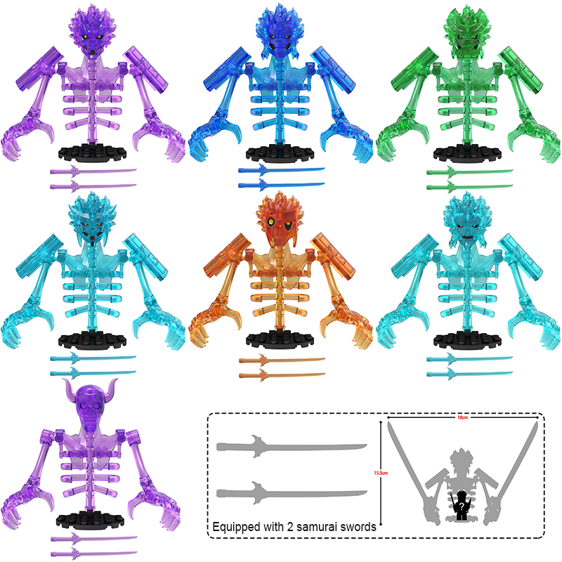 Model Kit Companies - Anime Action Figure Building Blocks Set