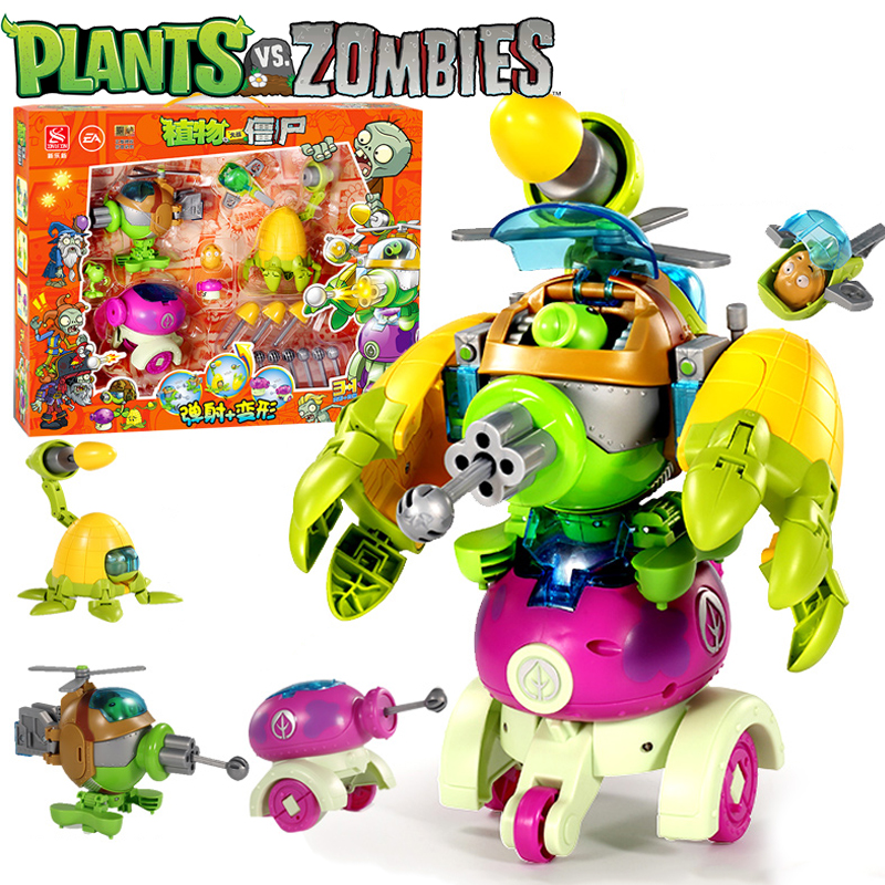 Model Kit Zombie Girl - Plants Vs Zombies 3-Way Transforming Plants