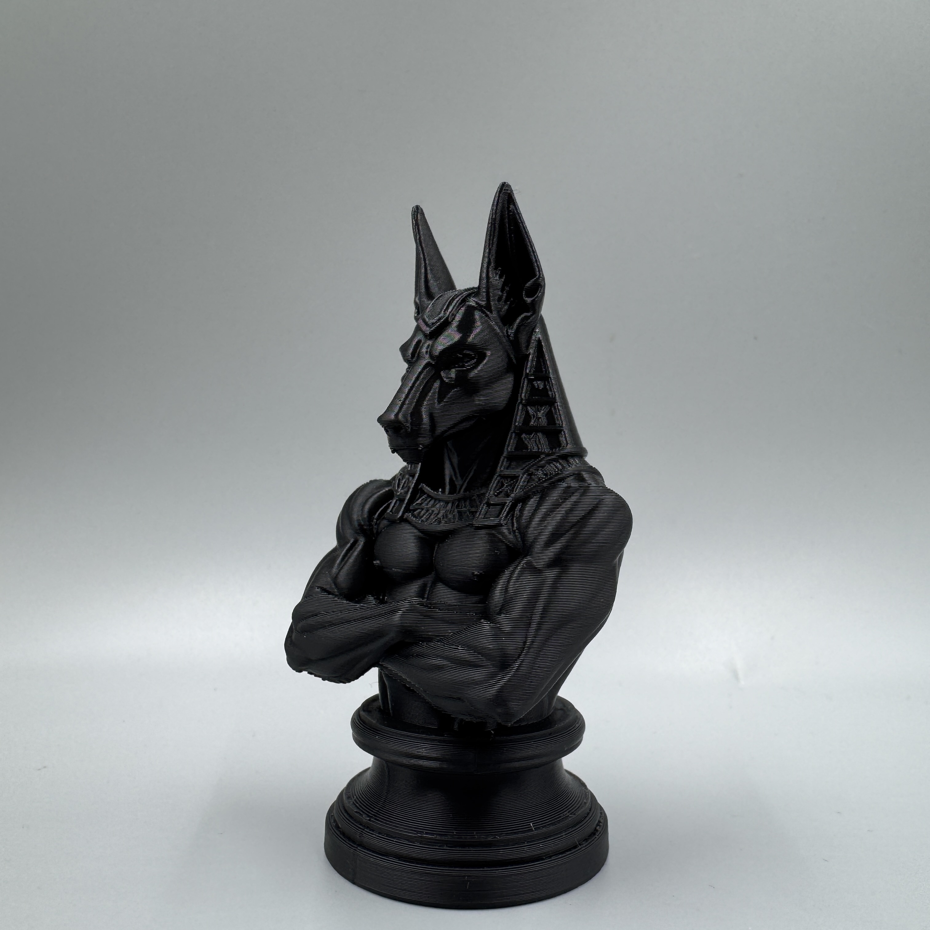 Anubis Bust Figurine 3D Printe - Model Kit Anubis review and price