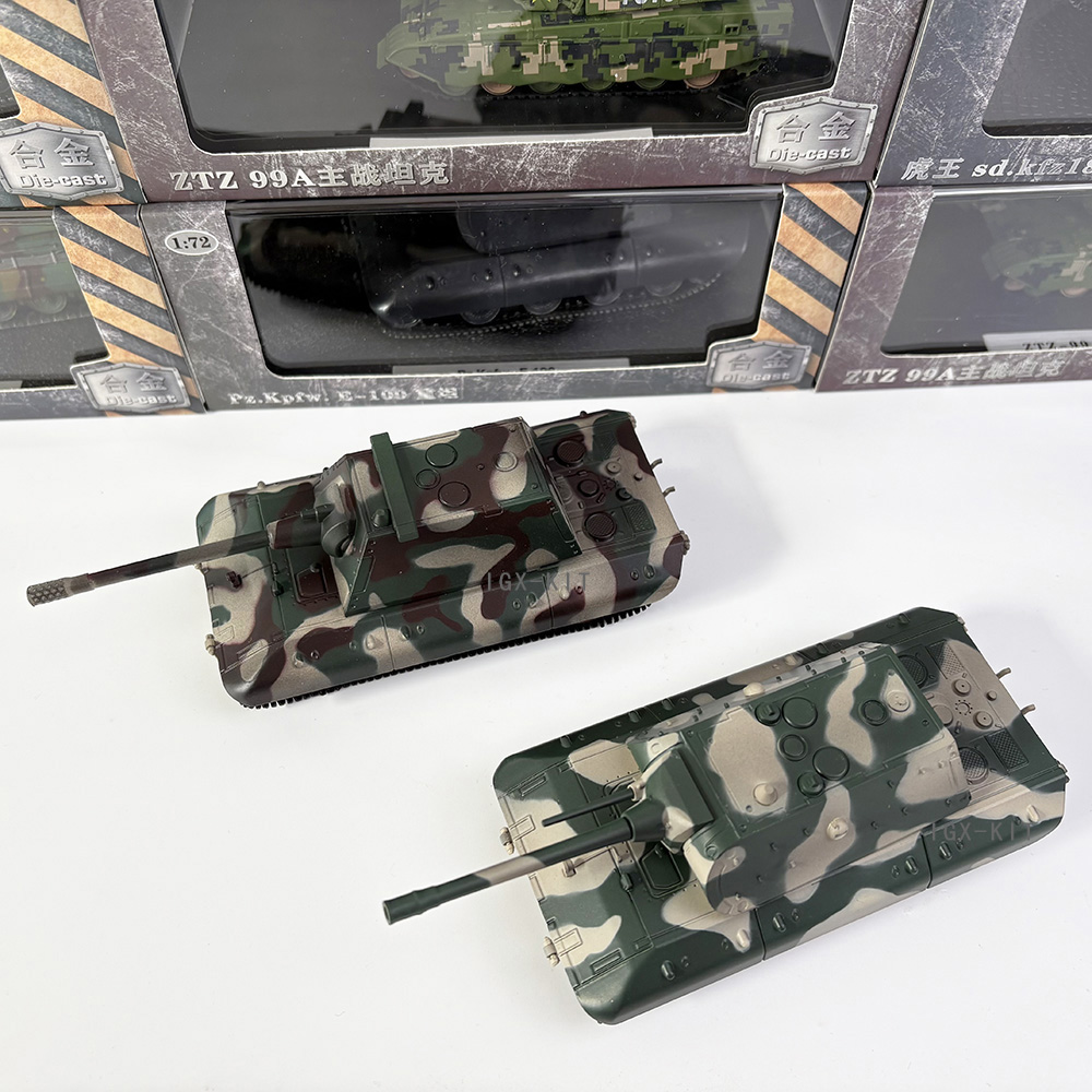 1/72 scale German E-100 heavy  - Model Kit Tank review and price