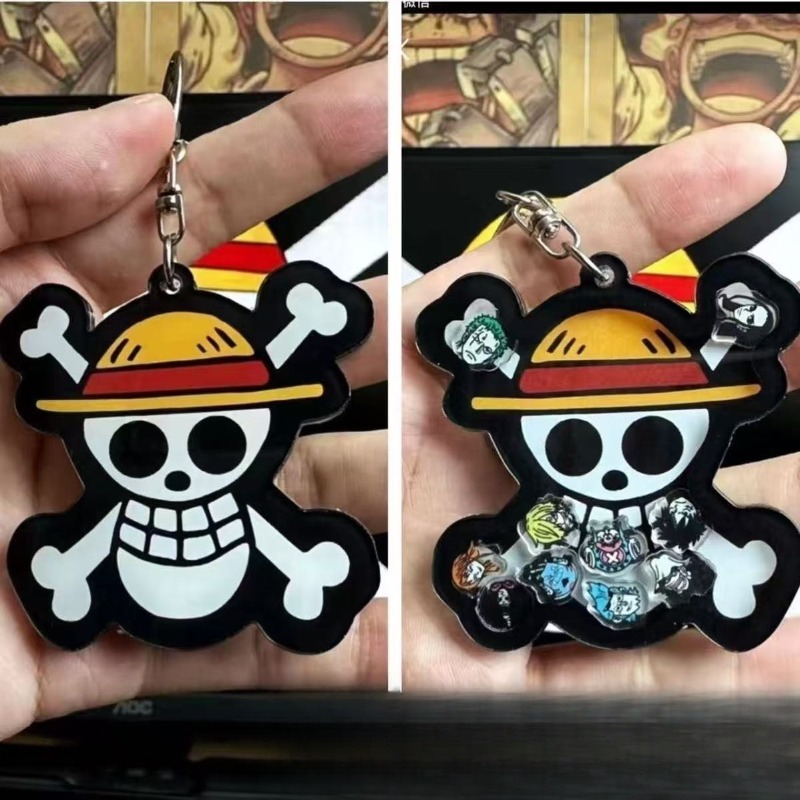 One Piece keychain Luffy straw - Model Kit One Piece review and price