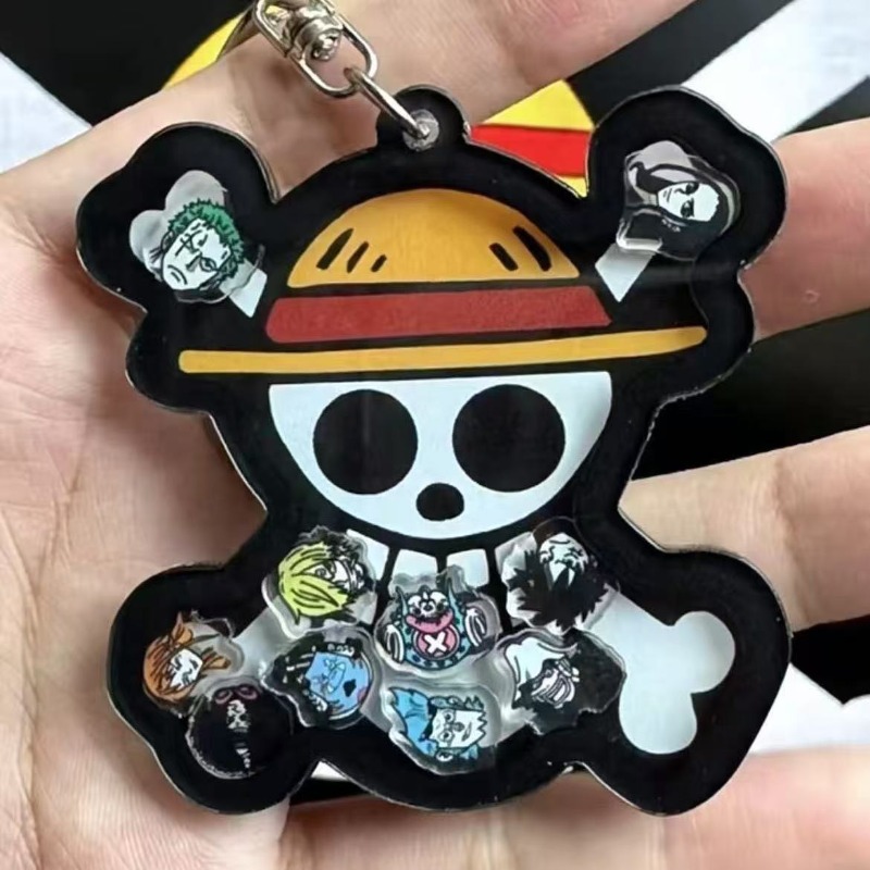 One Piece keychain Luffy straw - Model Kit One Piece review and price