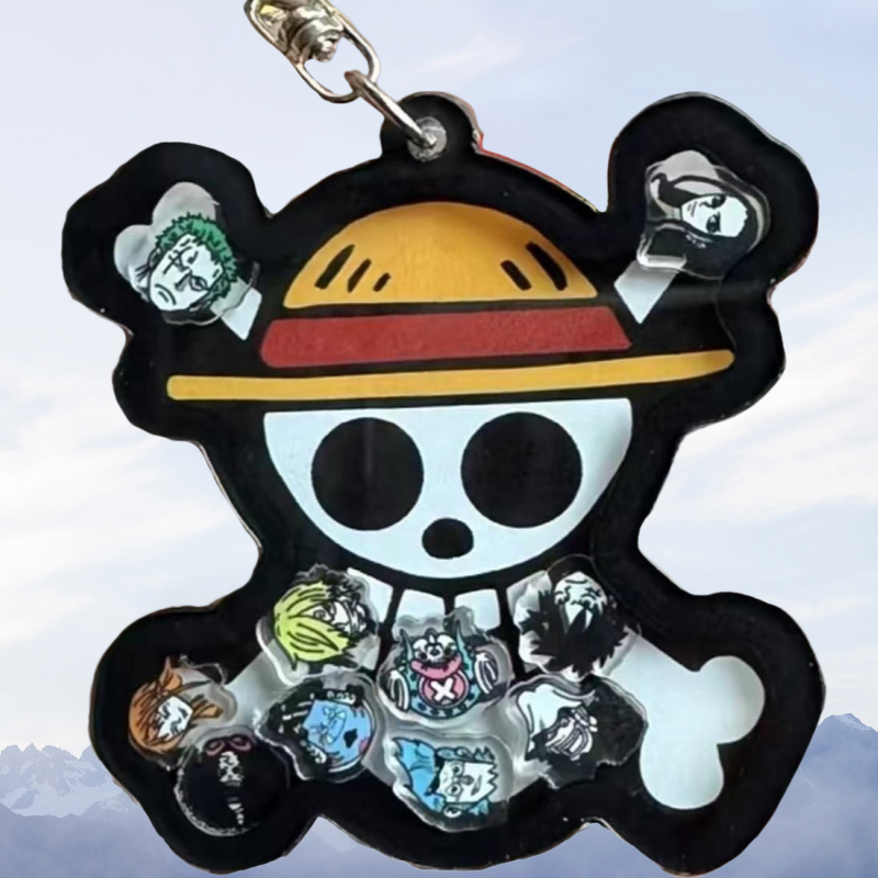 One Piece keychain Luffy straw - Model Kit One Piece review and price