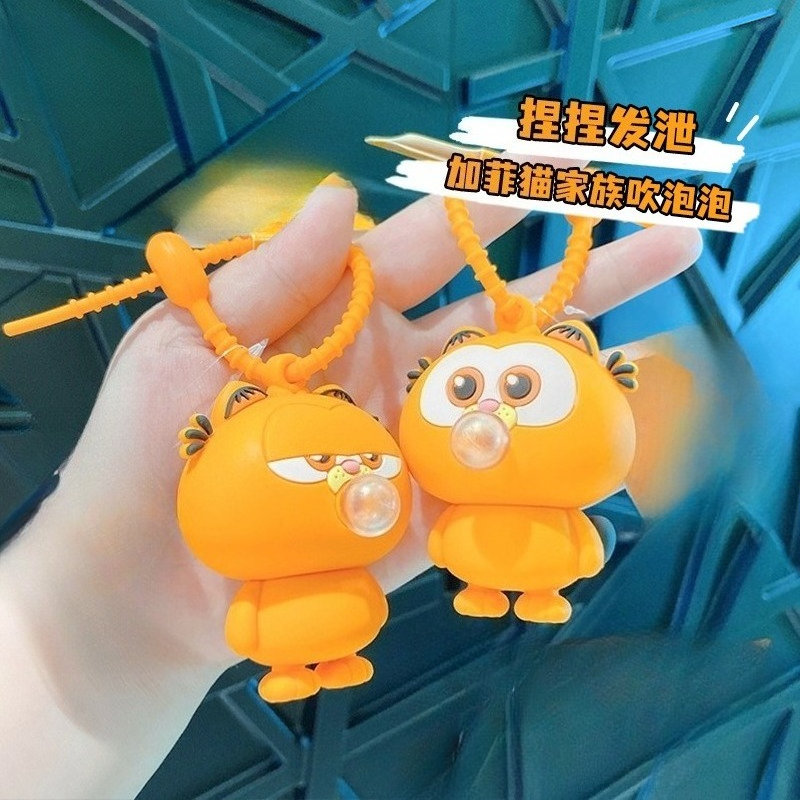 New Garfield doll car keychain - Model Kit Car review and price