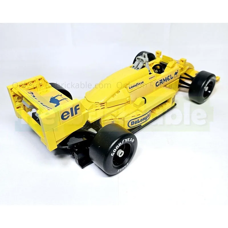 MOC-220329 Yellow New Lotus 99 - Model Kit F1 review and price