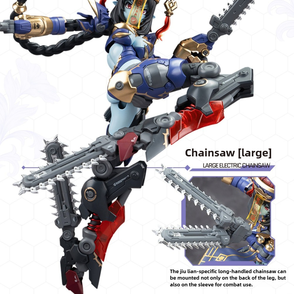 Jiulian Zombie Mecha Girl Hexa - Model Kit Zombie Girl review and price