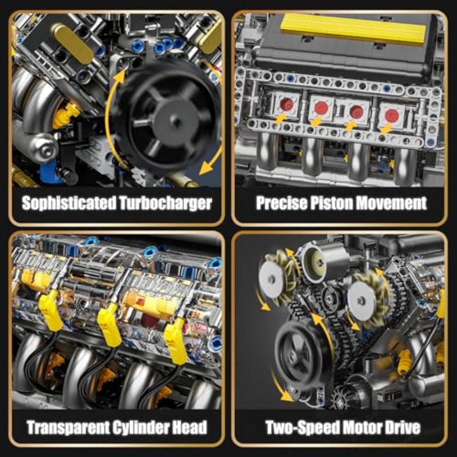 V8 Engine Model Kit that Runs, - Model Kit V8 review and price
