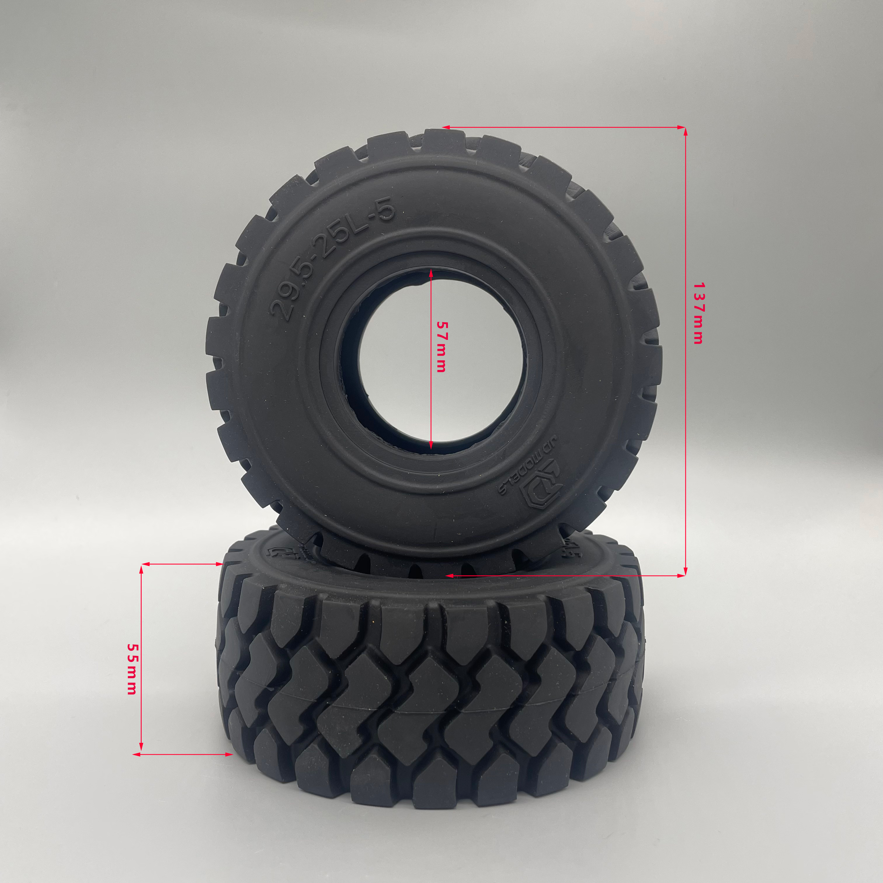 RC Loader Tires 137mm JDM-82 H - Model Kit Jdm review and price