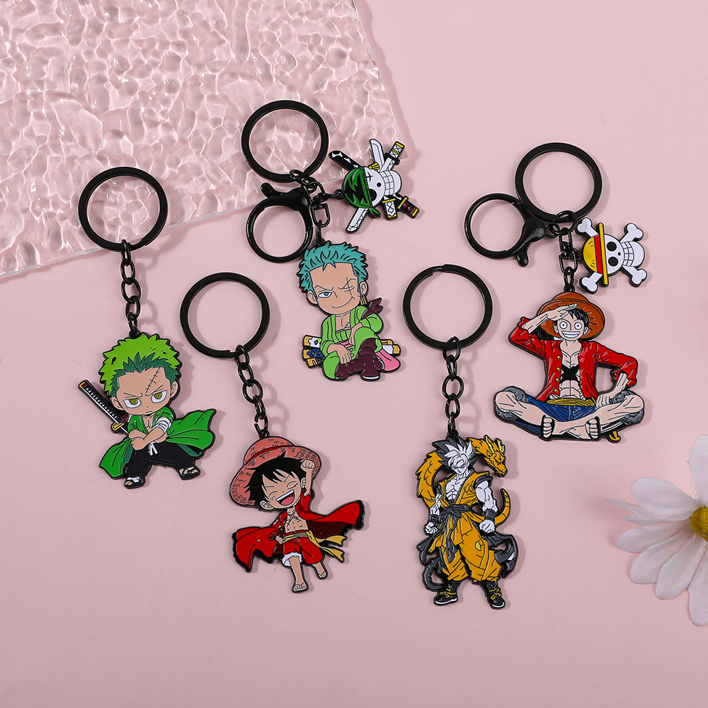 One Piece Anime Keychain Set - - Model Kit One Piece review and price