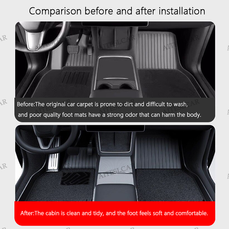 AITESLCAR For Tesla Floor Mat  - Model Kit Car review and price