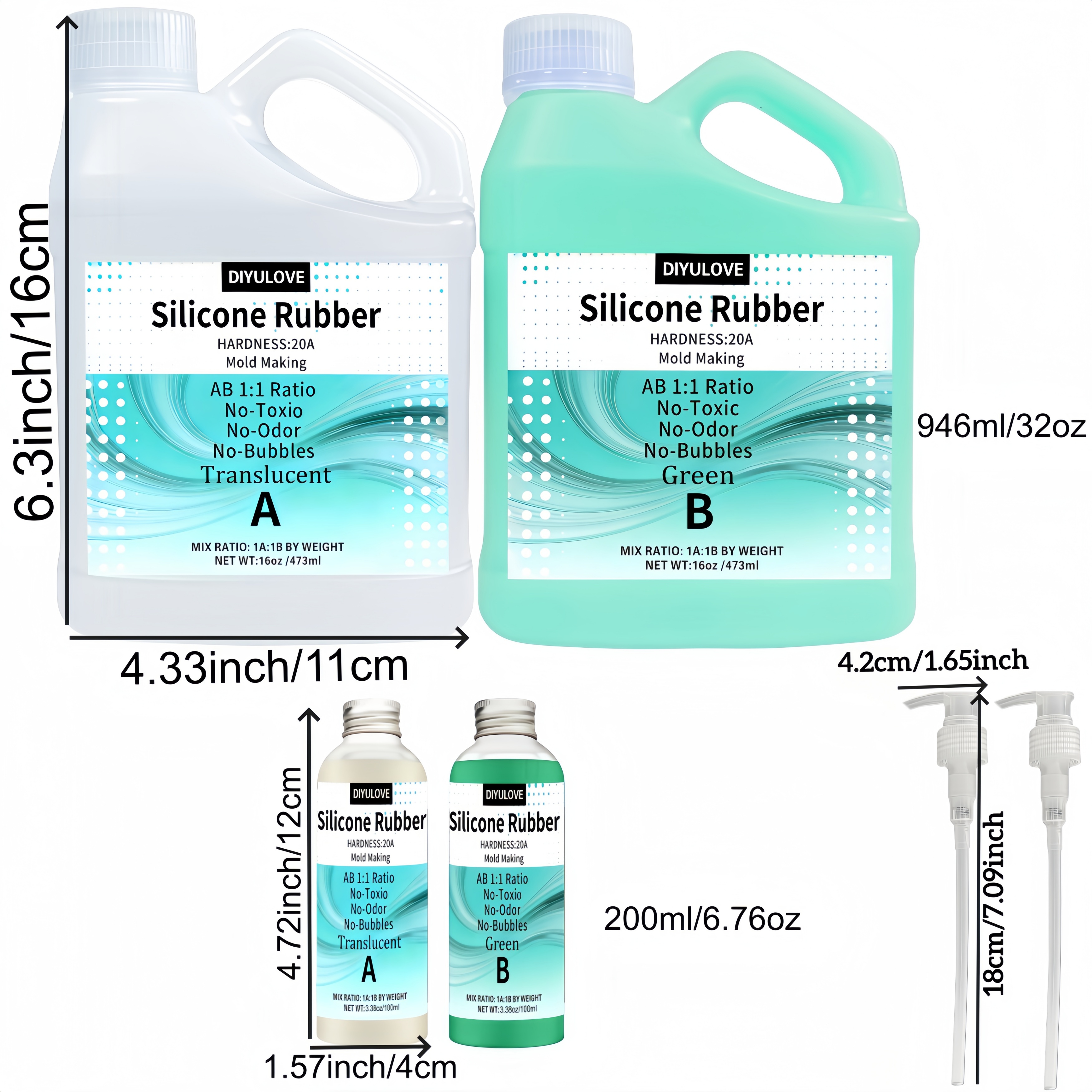 Super Elastic 15A Liquid Silic - Resin Kit Cast review and price