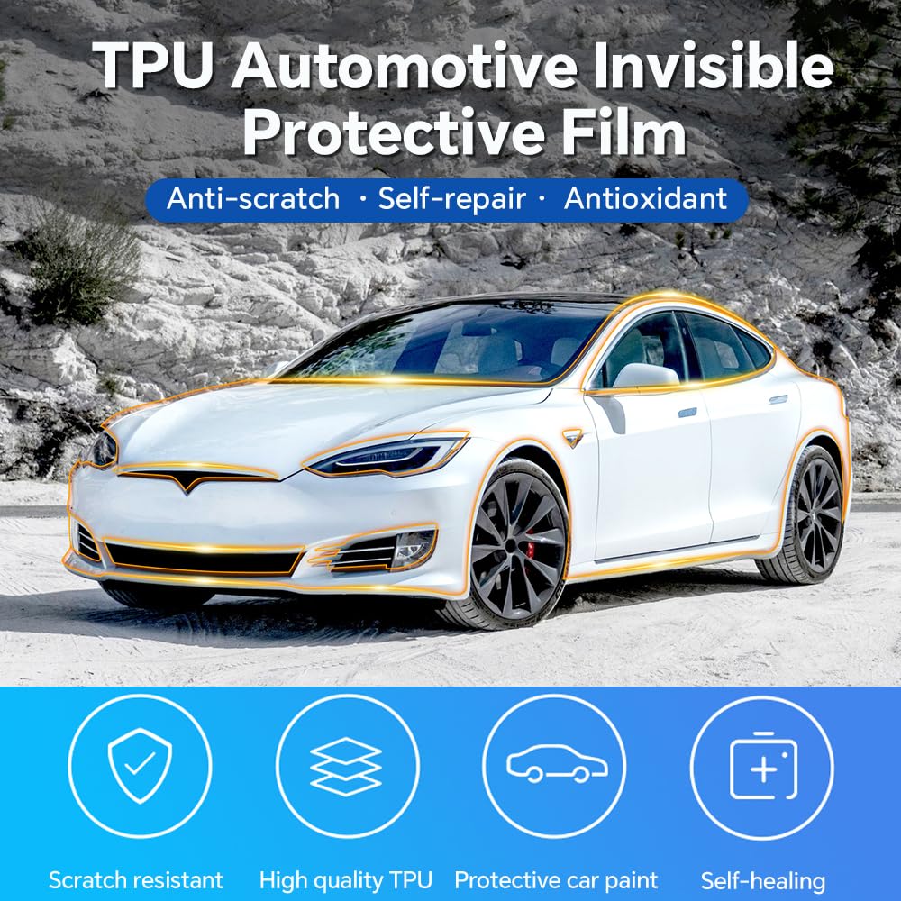 8.5Mil TPU Bumper Paint Protec - Model Kit Car review and price