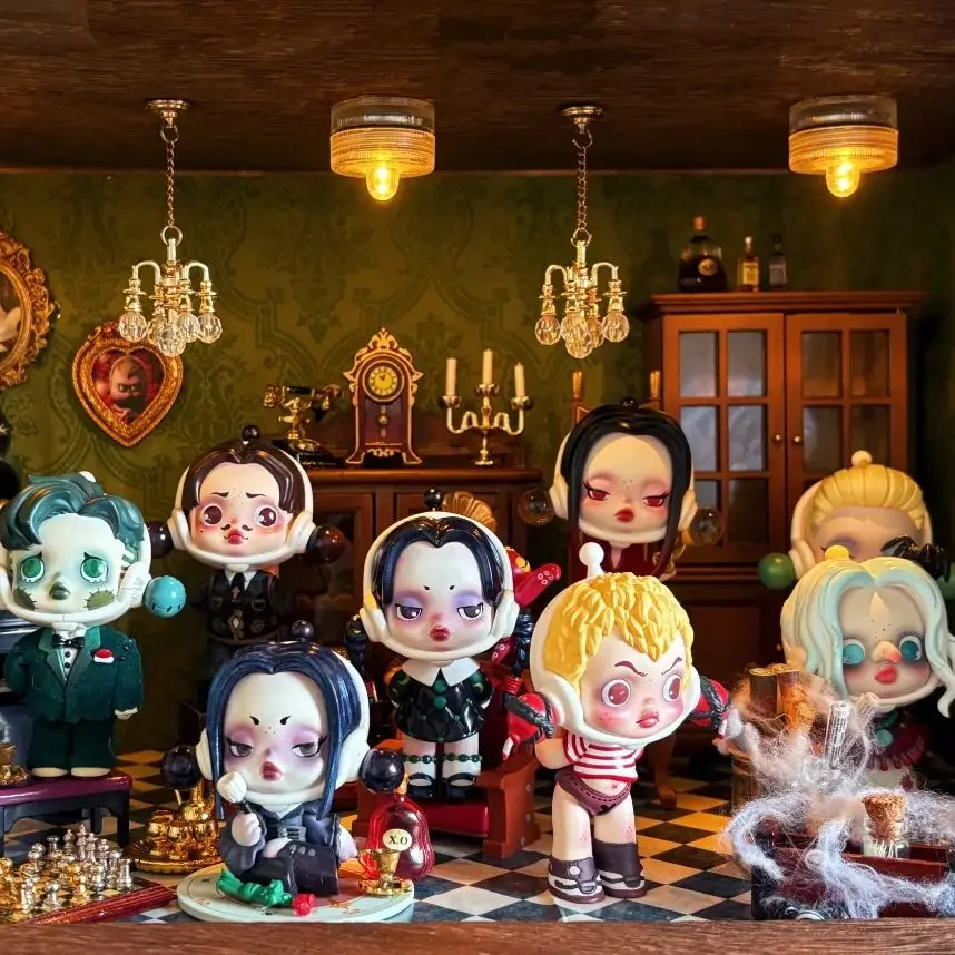 POP MART SKULLPANDA Addams Fam - Model Kit Anime Girl review and price