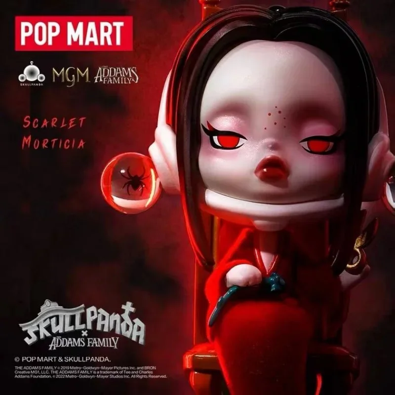 POP MART SKULLPANDA Addams Fam - Model Kit Anime Girl review and price