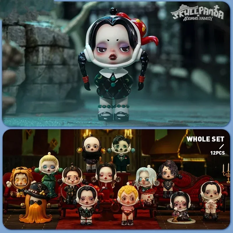 POP MART SKULLPANDA Addams Fam - Model Kit Anime Girl review and price