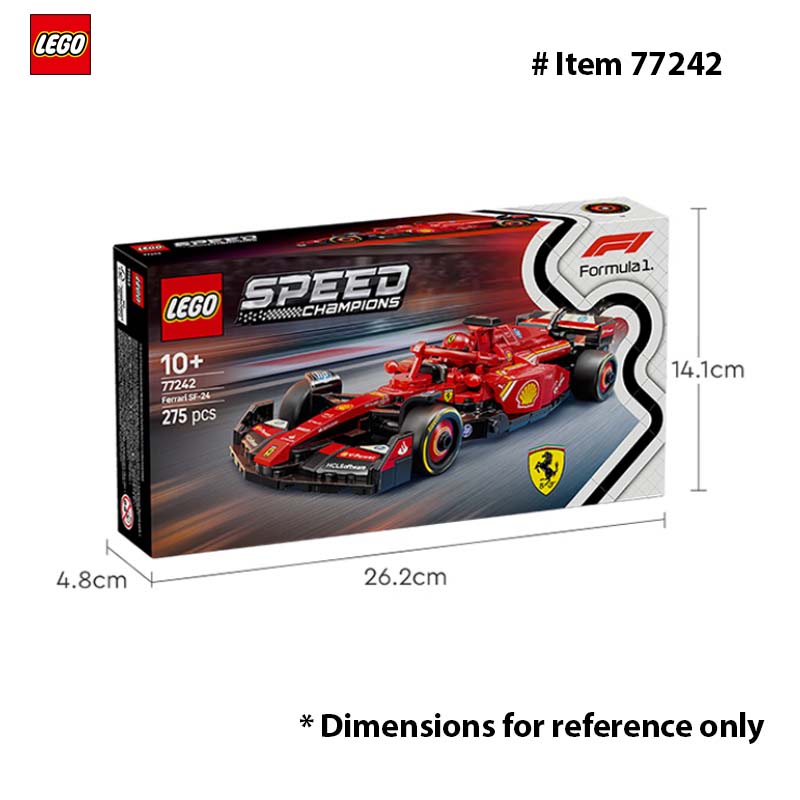 LEGO 77242 Speed Champions Fer - Model Kit F1 review and price