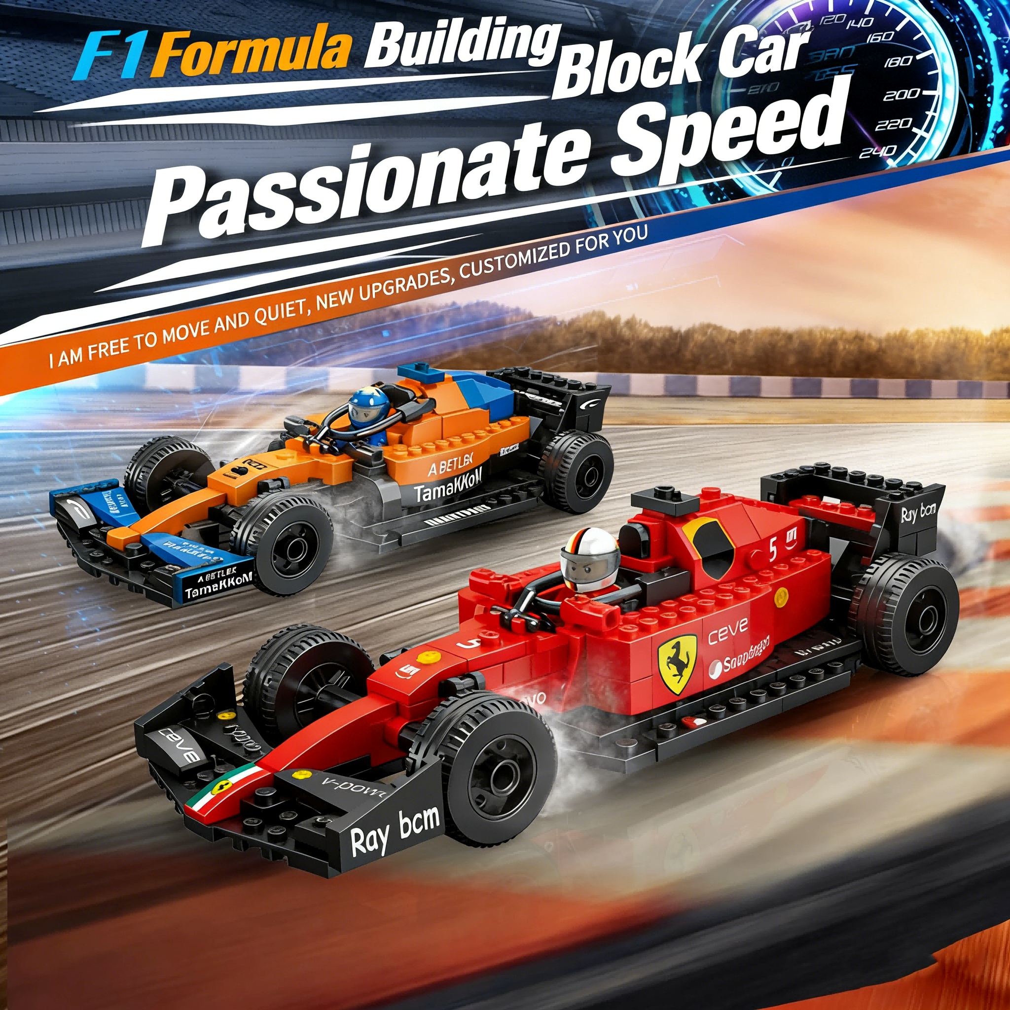 MJ BLOCK Speed Rally Racing Ci - Model Kit F1 review and price