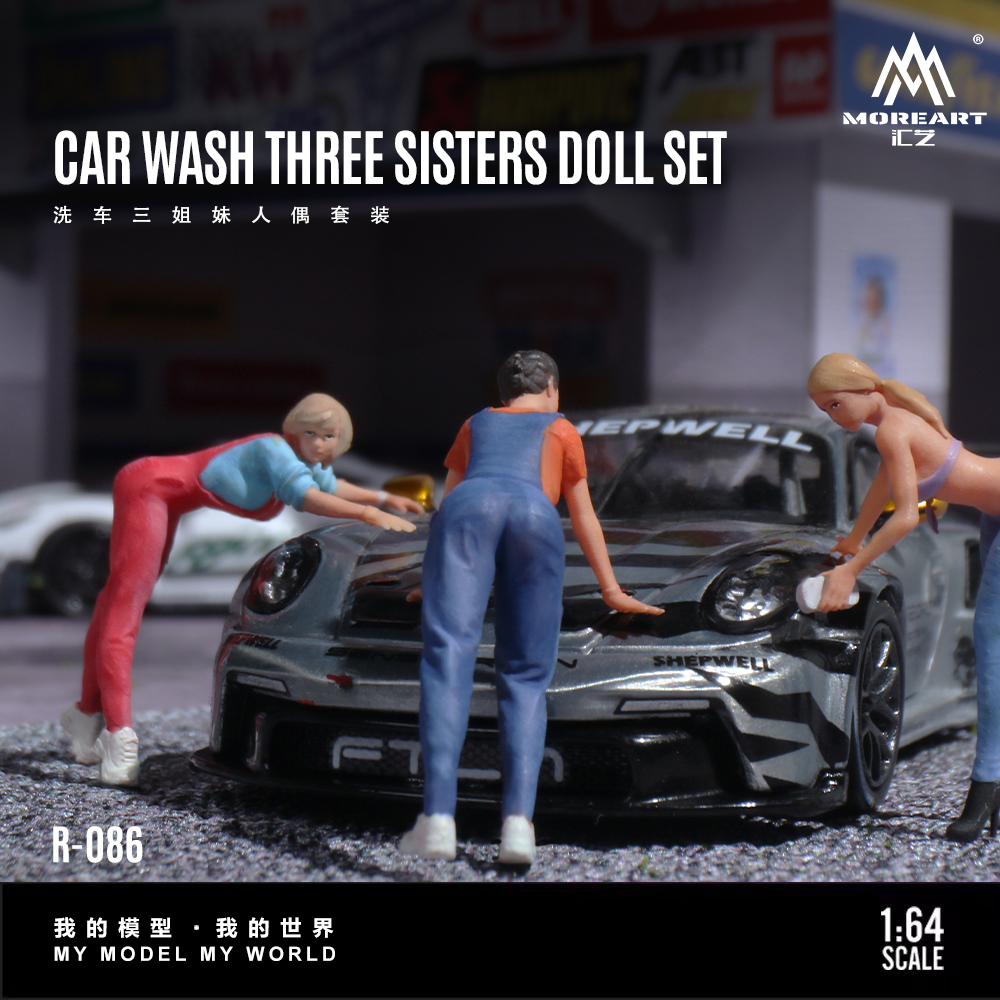 More Art 1:64 Three Sisters Ca - Model Kit Car review and price