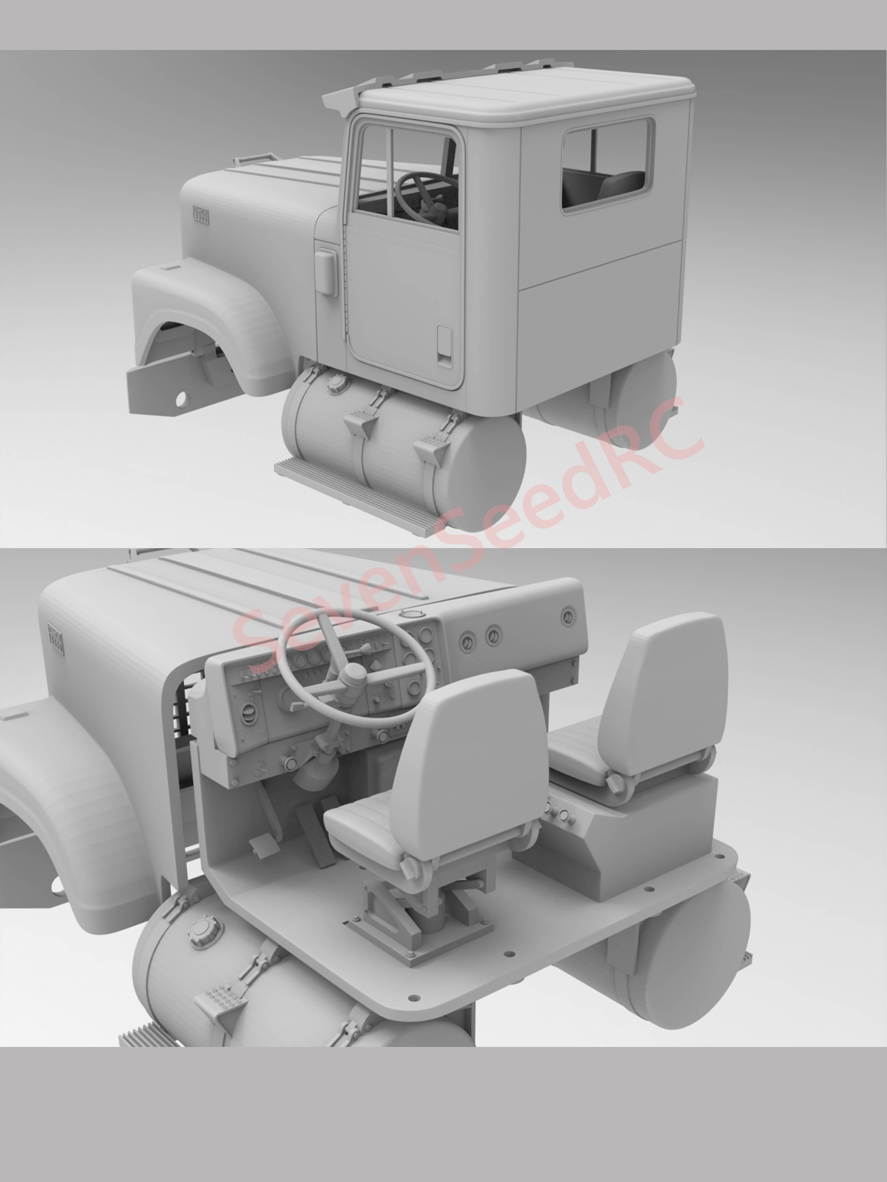 3d Print Truck Cab Kit INTERNA - Model Kit Jdm review and price