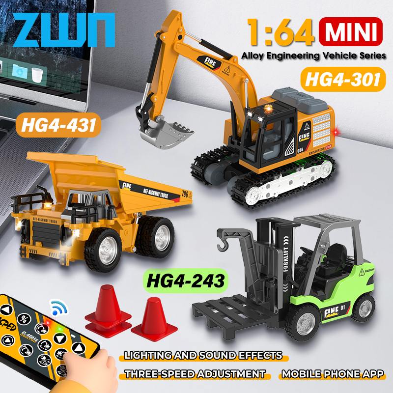 ZWN Remote Control Excavator D - Model Kit Excavator review and price