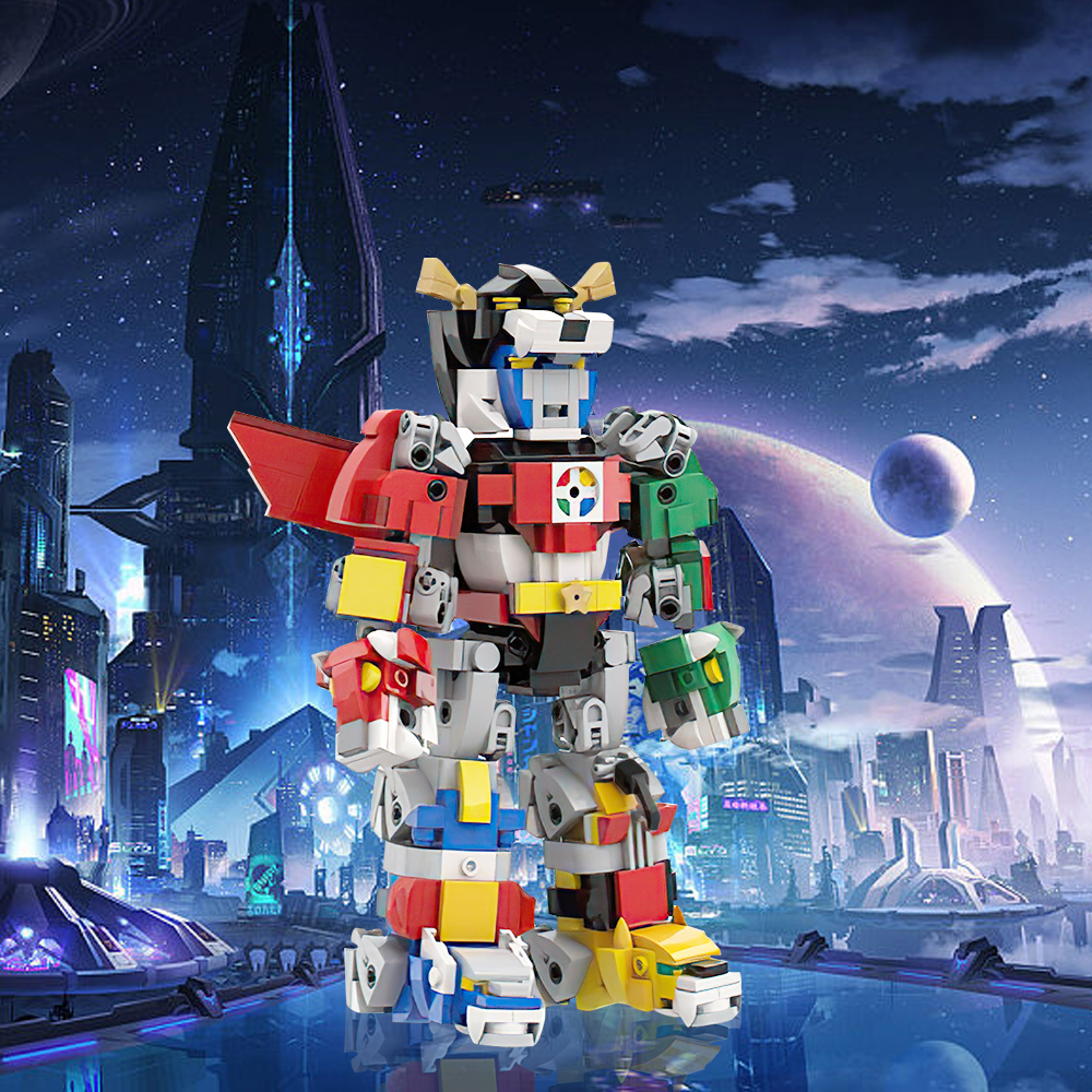 MOC Voltroned Robot Action Fig - Model Kit Voltron review and price