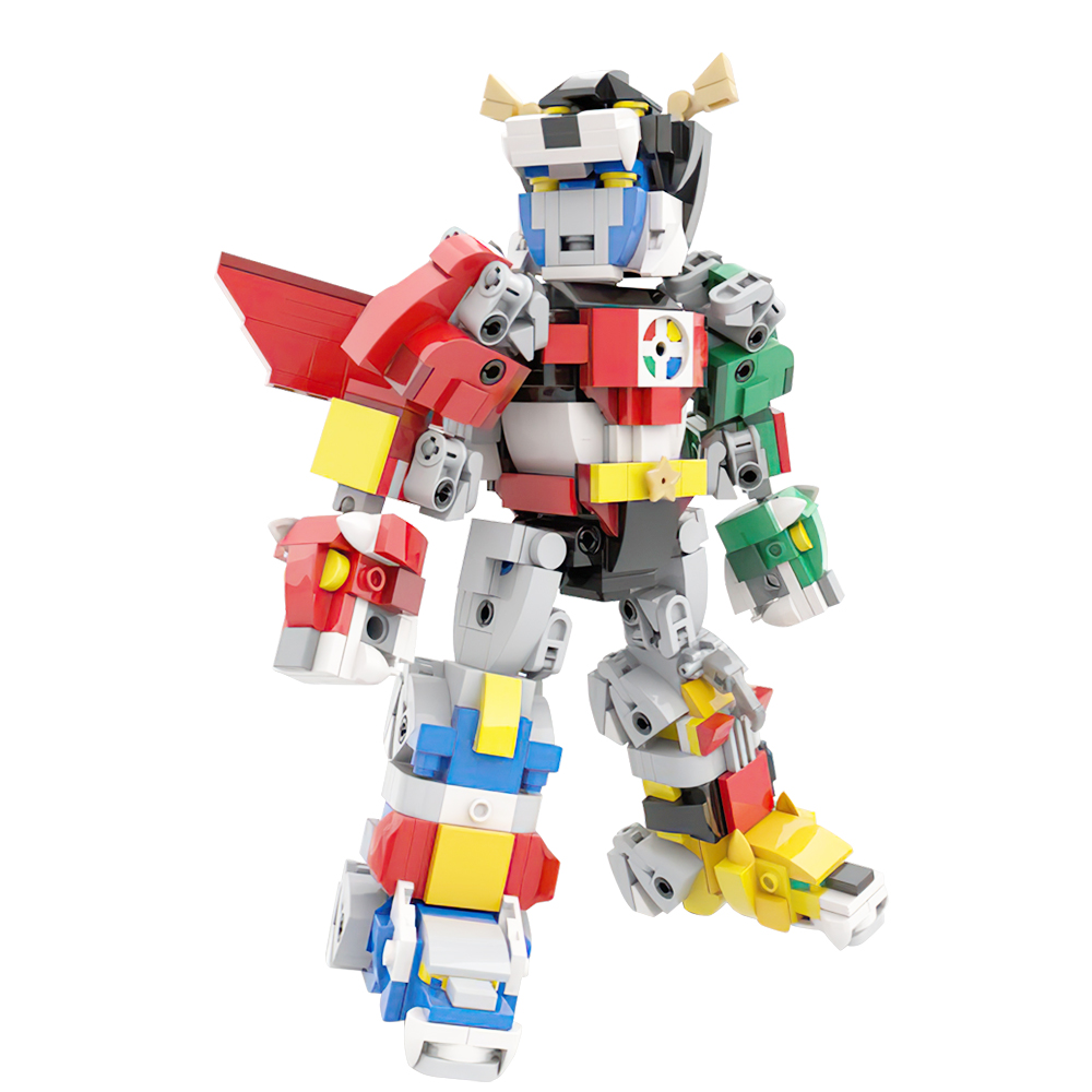 MOC Voltroned Robot Action Fig - Model Kit Voltron review and price