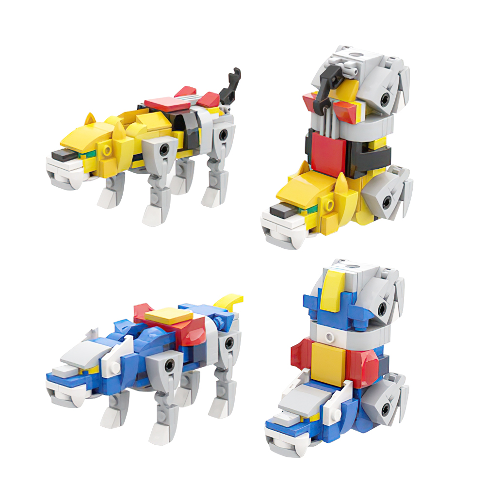 MOC Voltroned Robot Action Fig - Model Kit Voltron review and price