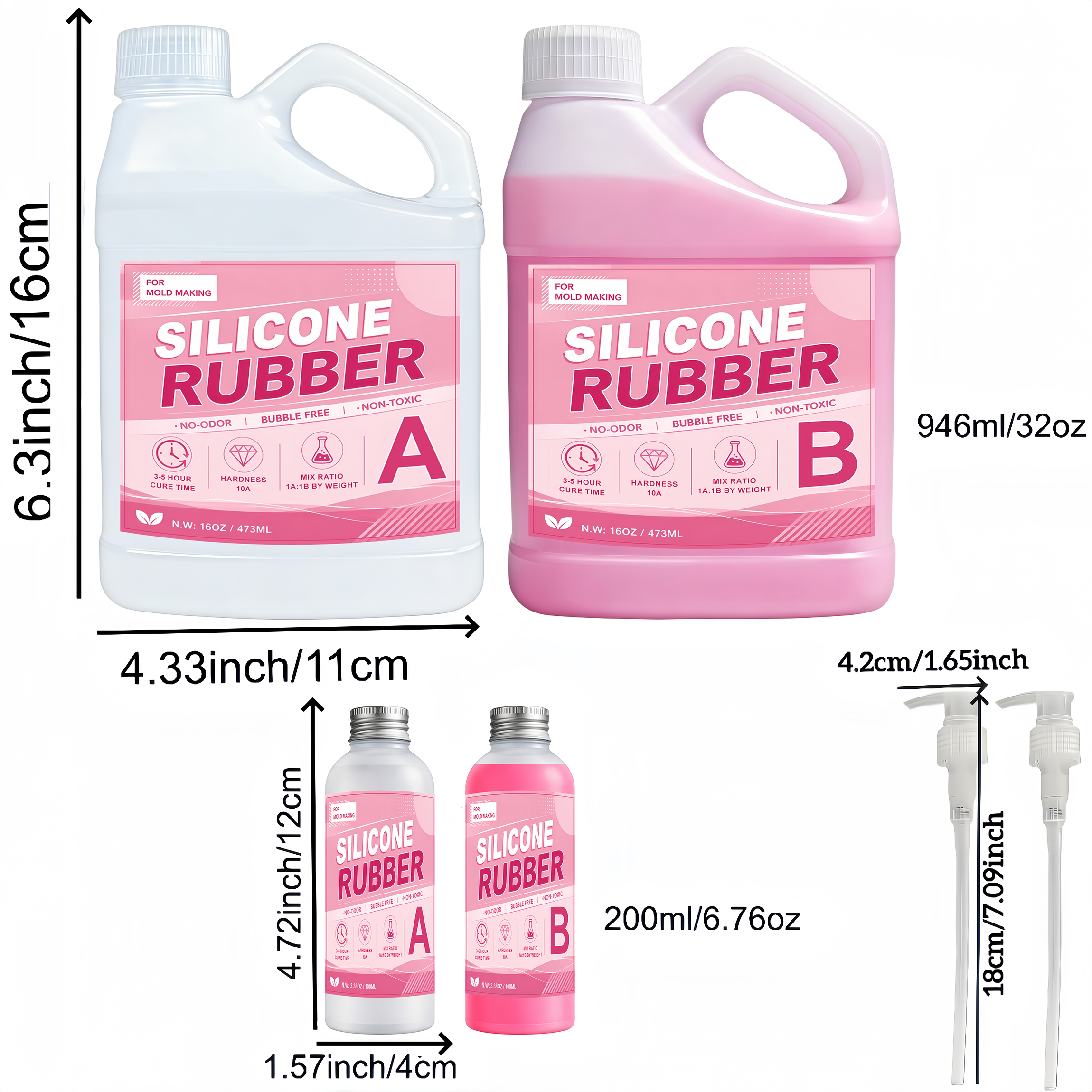 Liquid Silicone Rubber-Perform - Resin Kit Cast review and price