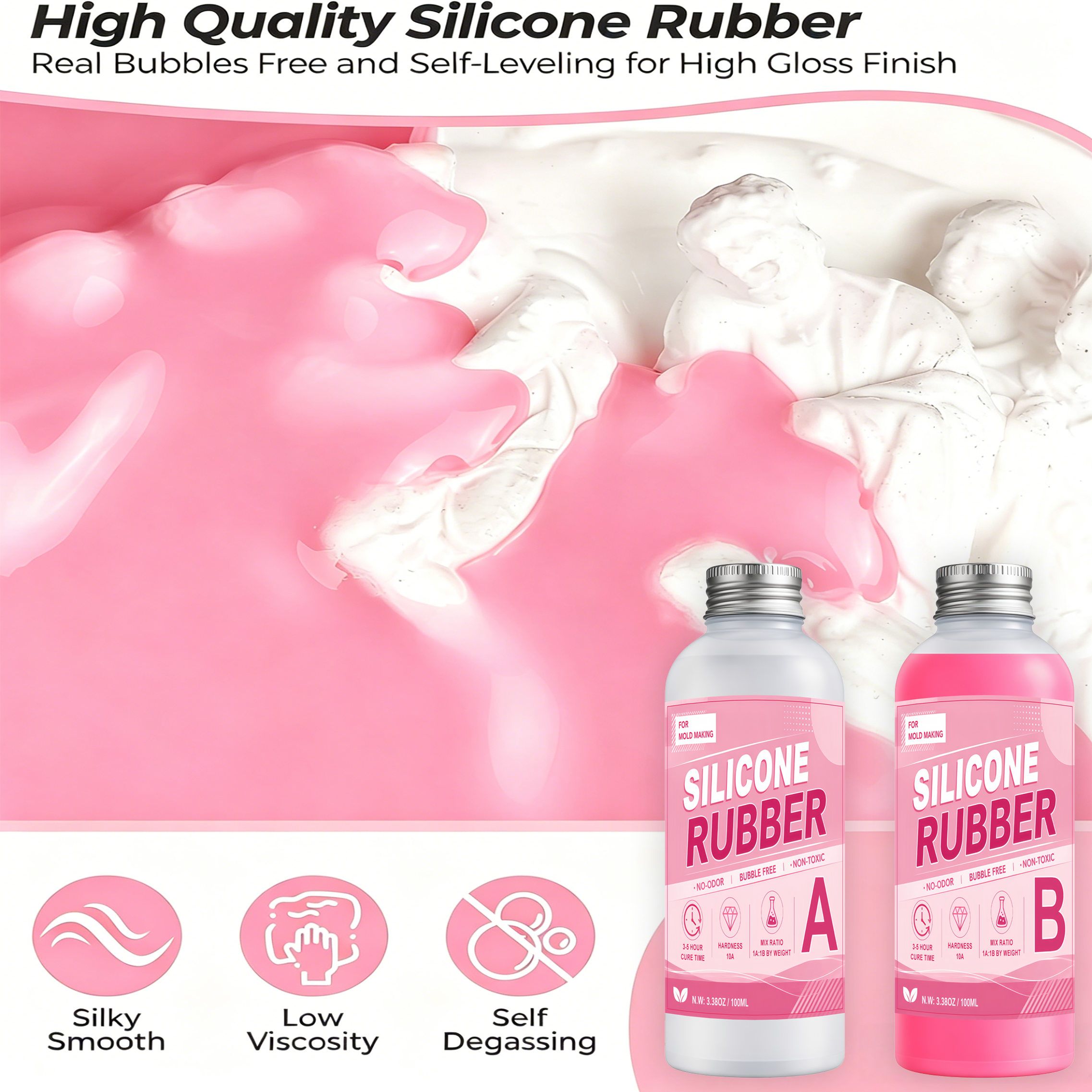 Liquid Silicone Rubber-Perform - Resin Kit Cast review and price