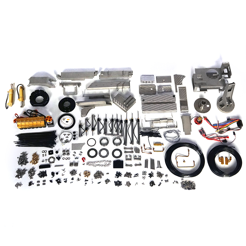 LESU RC Parts Hydraulic Crane  - Model Kit Excavator review and price