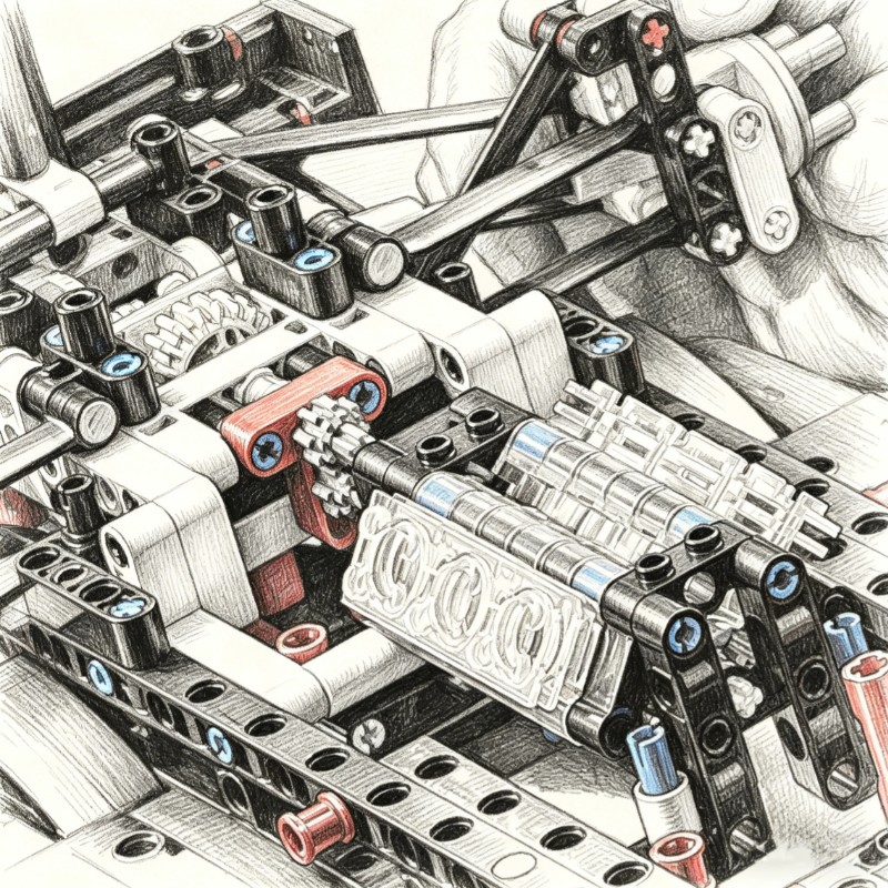 1642PCS Technical F1 W14 E Per - Model Kit F1 review and price