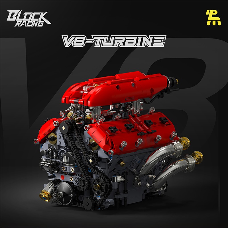 T5011 V8 Turbo Engine Model El - Model Kit V8 review and price