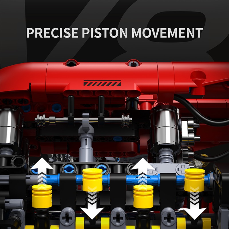 T5011 V8 Turbo Engine Model El - Model Kit V8 review and price
