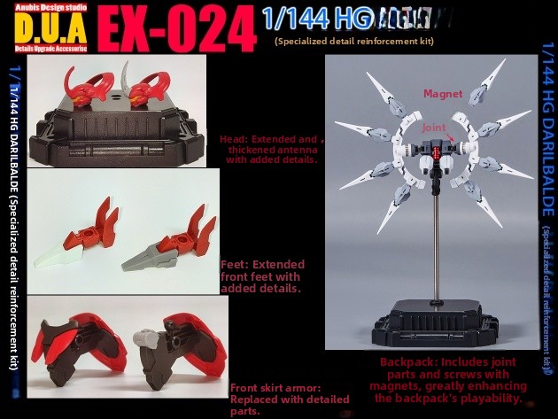 Anubis 44 HG ylbalde EX024 Mod - Model Kit Anubis review and price
