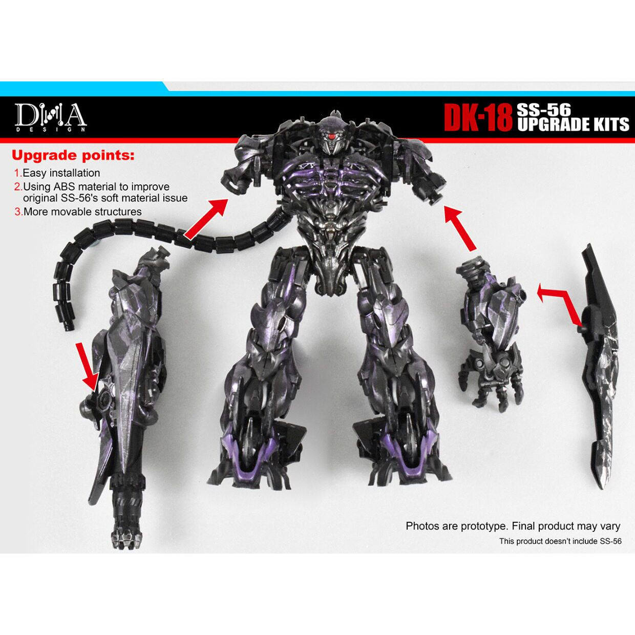 DNA Design DK-18 Exclusive Upg - Model Kit Transformers review and price
