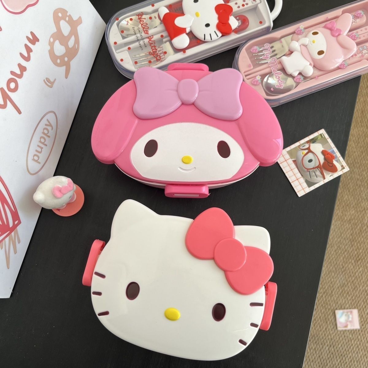 Anime Hello Kitty My Melody Be - Model Kit Japanese review and price