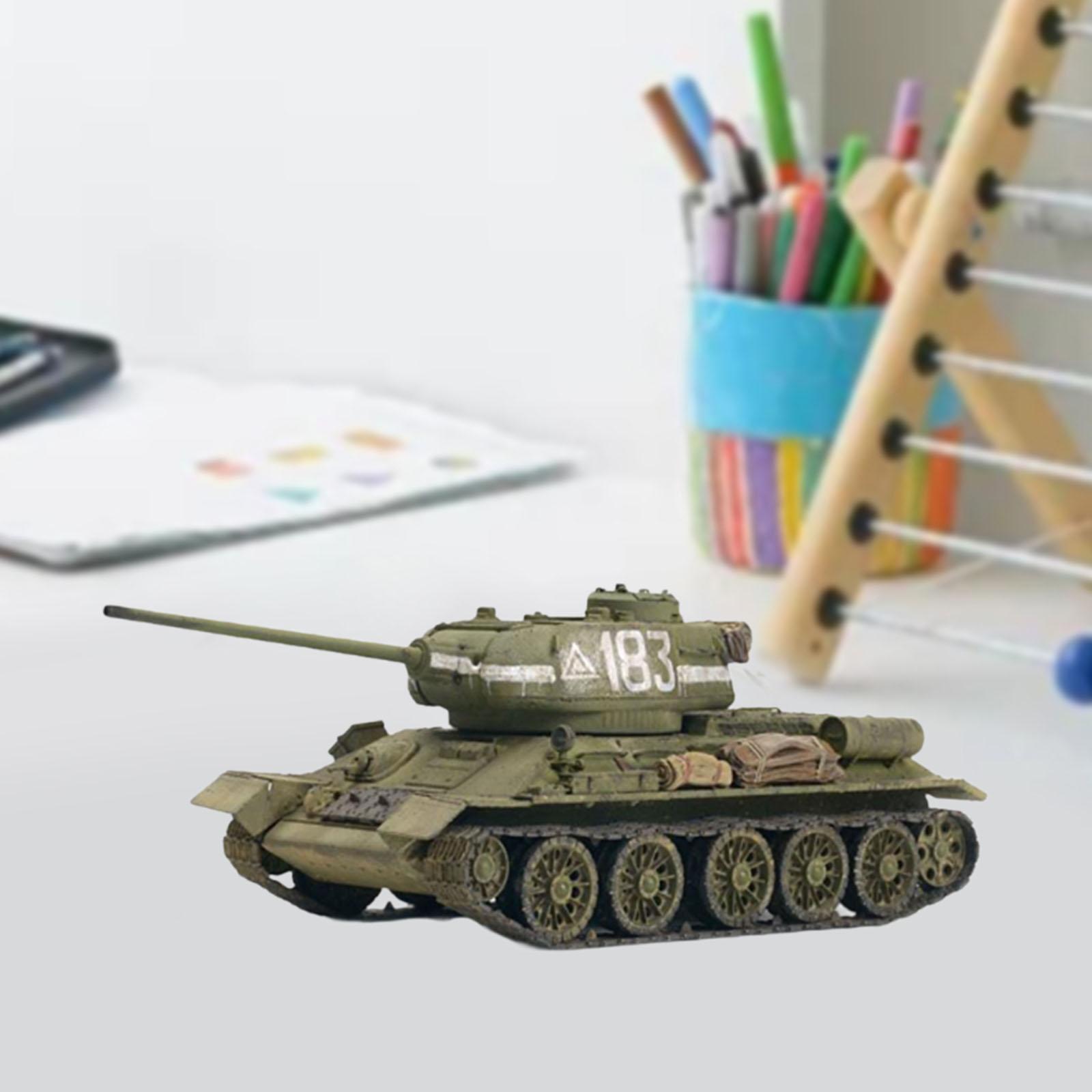 1:72 Russian T34 Assembly Tank - Model Kit Tank review and price