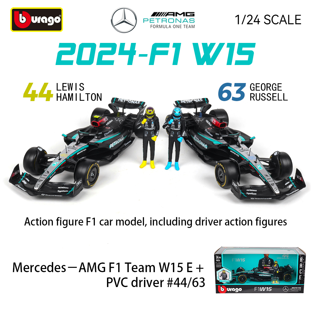 Bburago 1:24 Mercedes-Benz 202 - Model Kit F1 review and price