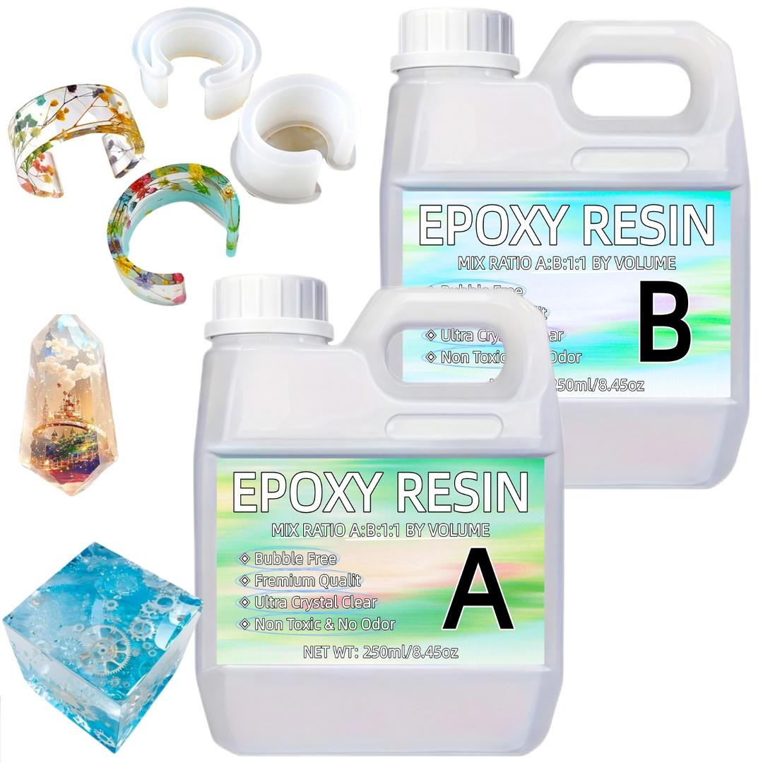 16.9oz Clear Epoxy Resin Kit C - Resin Kit Cast review and price