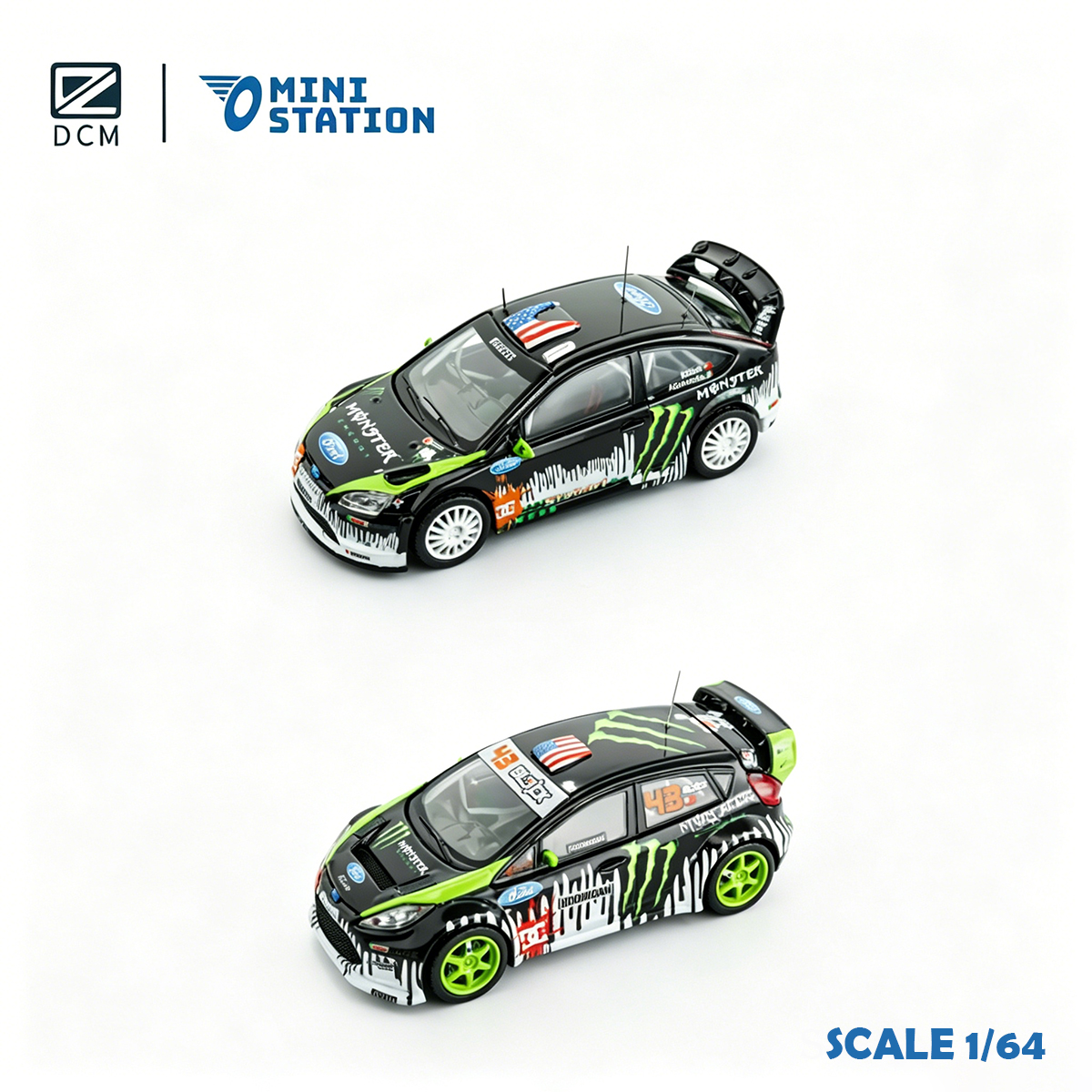 DCM × Mini Station 1:64 Ken Bl - Model Kit Car review and price