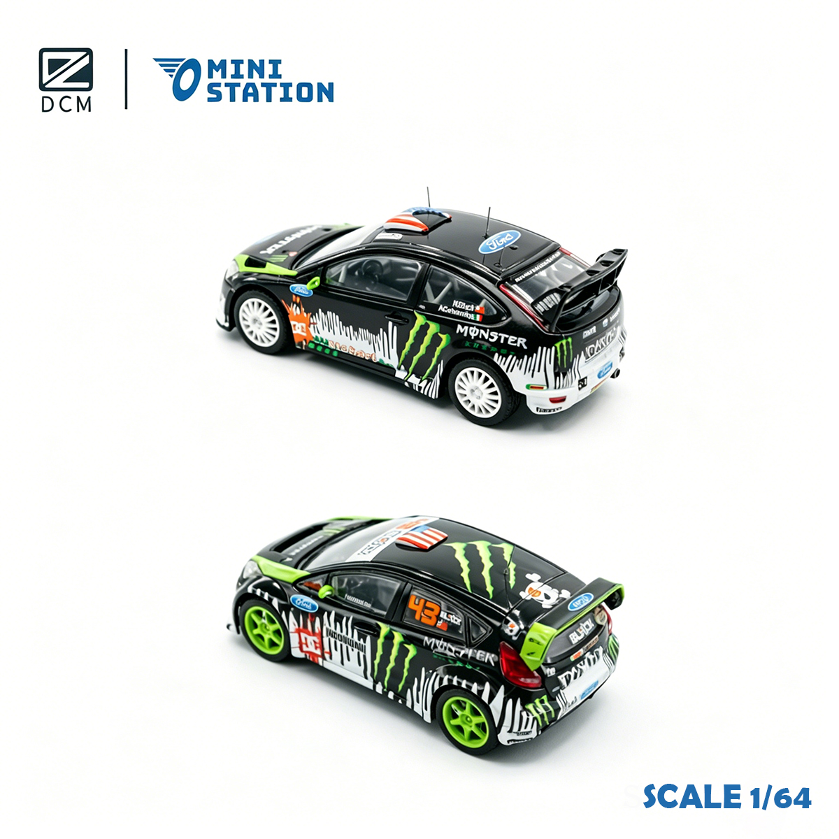 DCM × Mini Station 1:64 Ken Bl - Model Kit Car review and price